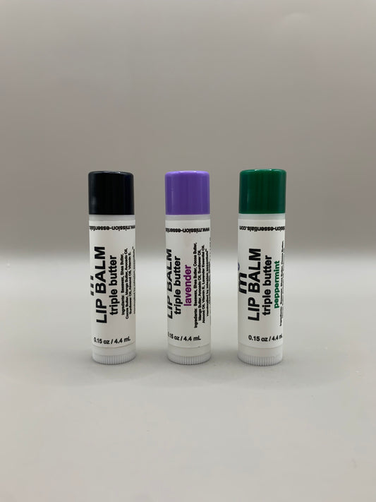 Lip Balms- Triple Butter formula with THREE options!