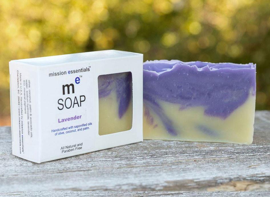 Handcrafted Soaps- Lavender - Buy 4 and save! - Mission Essentials